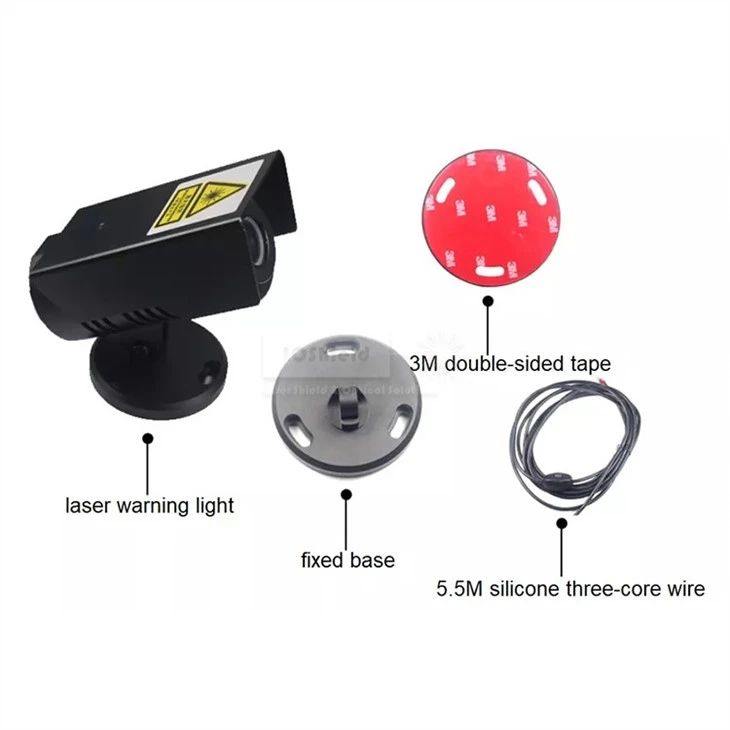 Highway Green Laser Warning Lights